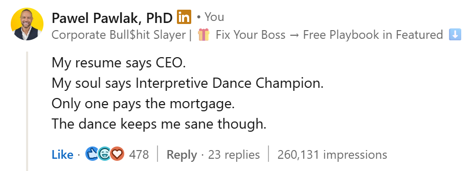 Viral comment screenshot