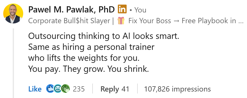 Viral comment screenshot