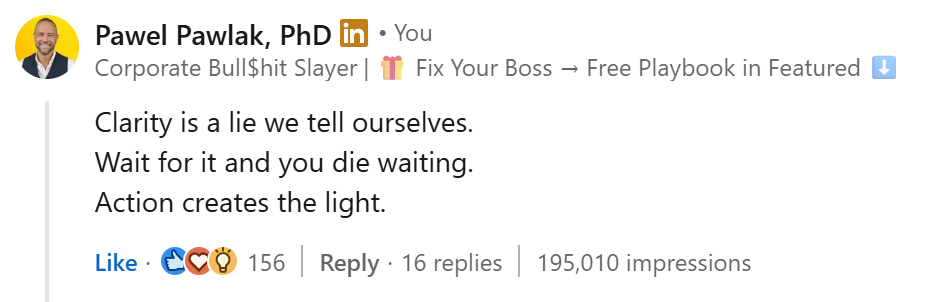 Viral comment screenshot